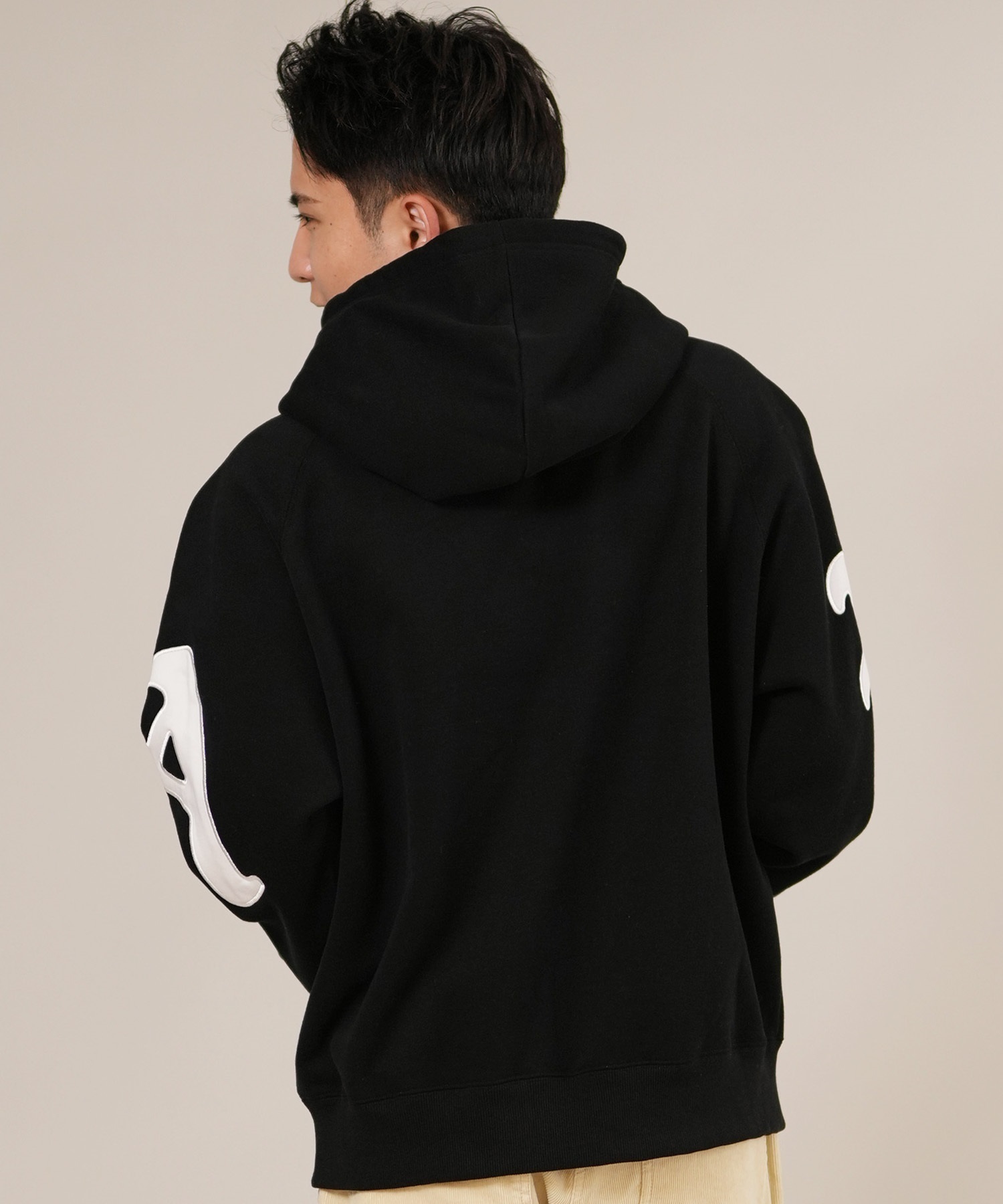 RVCA ルーカ ジップアップ パーカー メンズ 裏起毛 ロゴ WORLD WIDE