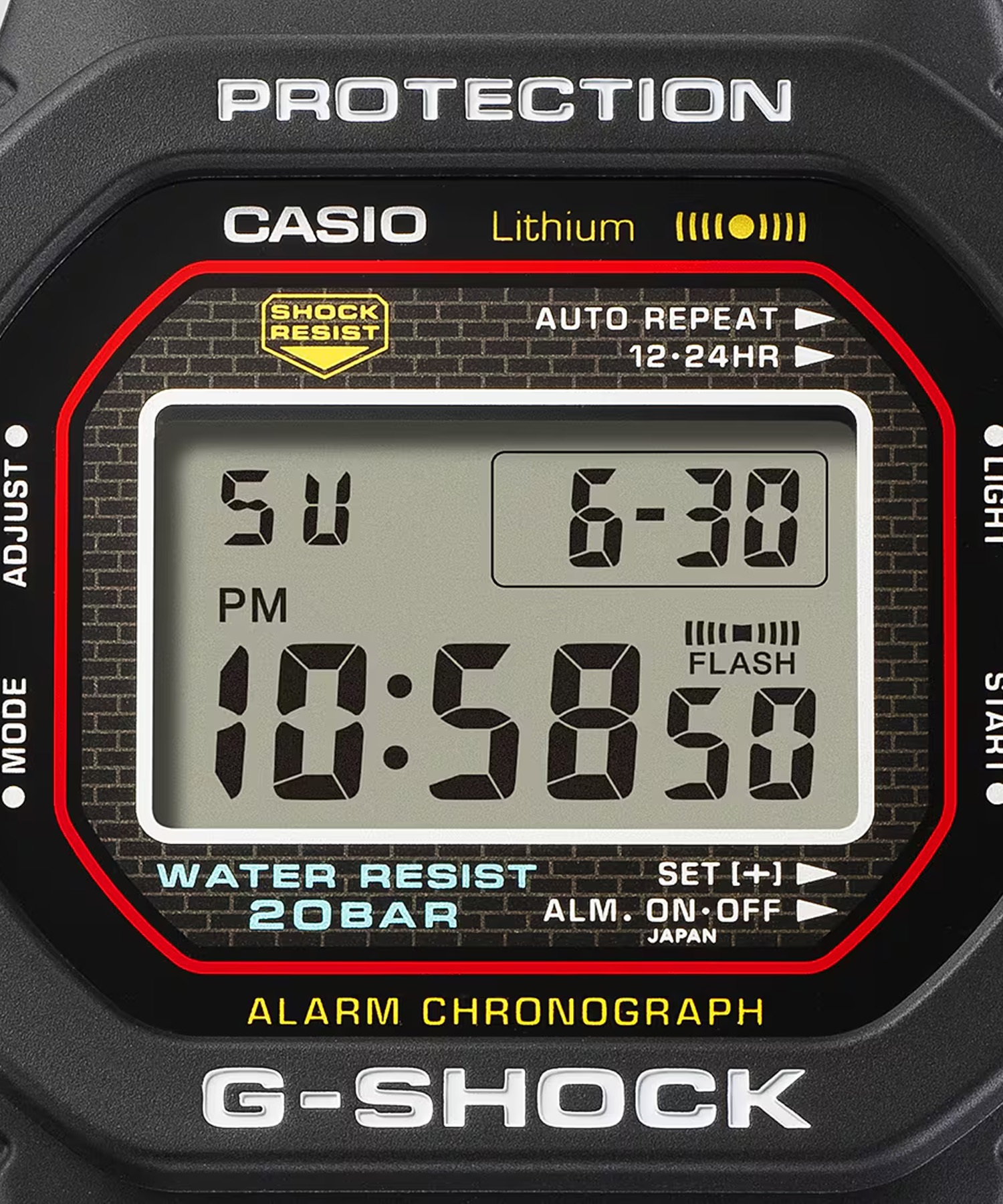 G-SHOCK ジーショック 腕時計 初代G-SHOCK 復刻モデル DW-5000R-1AJF