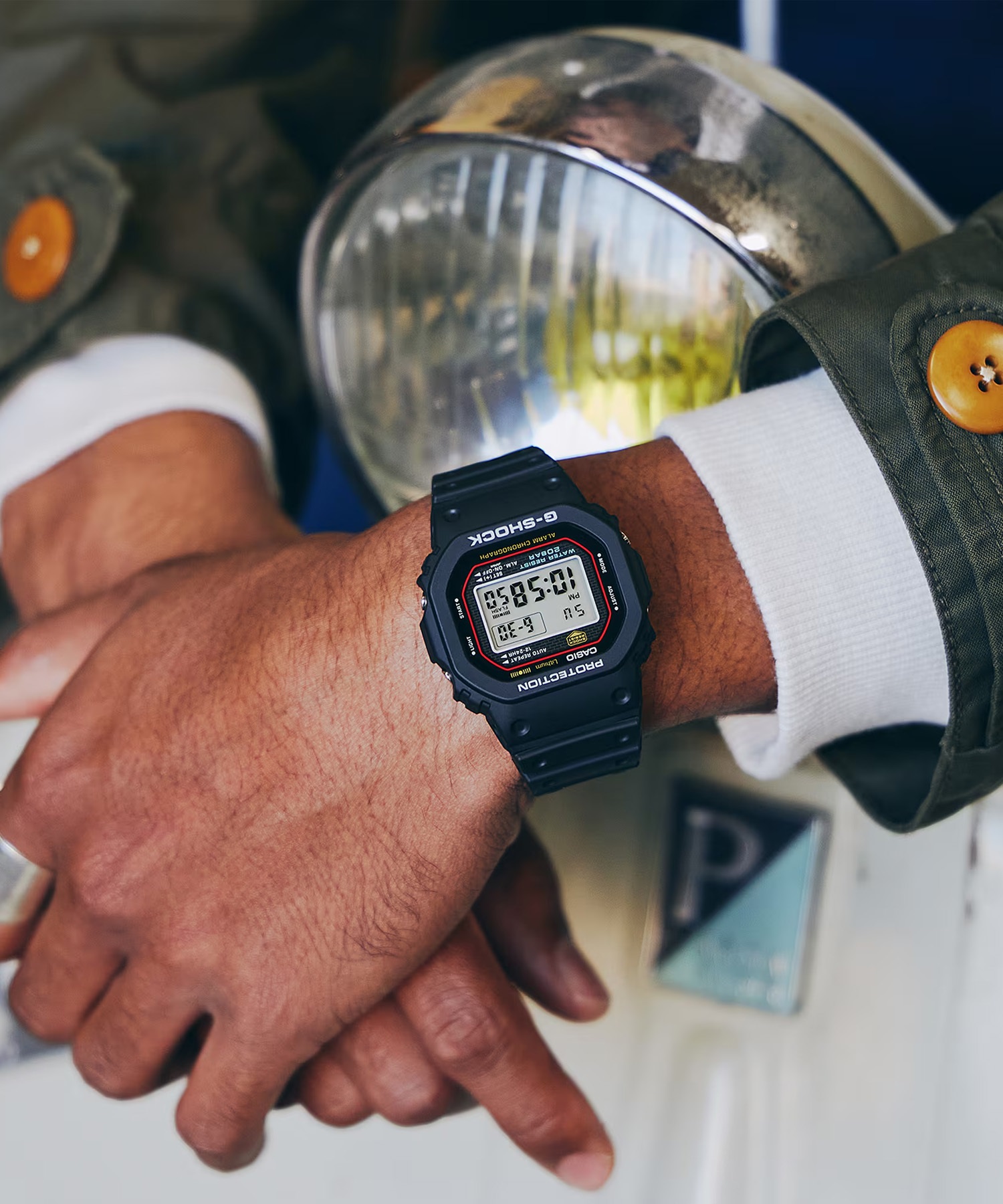 G-SHOCK ジーショック 腕時計 初代G-SHOCK 復刻モデル DW-5000R-1AJF