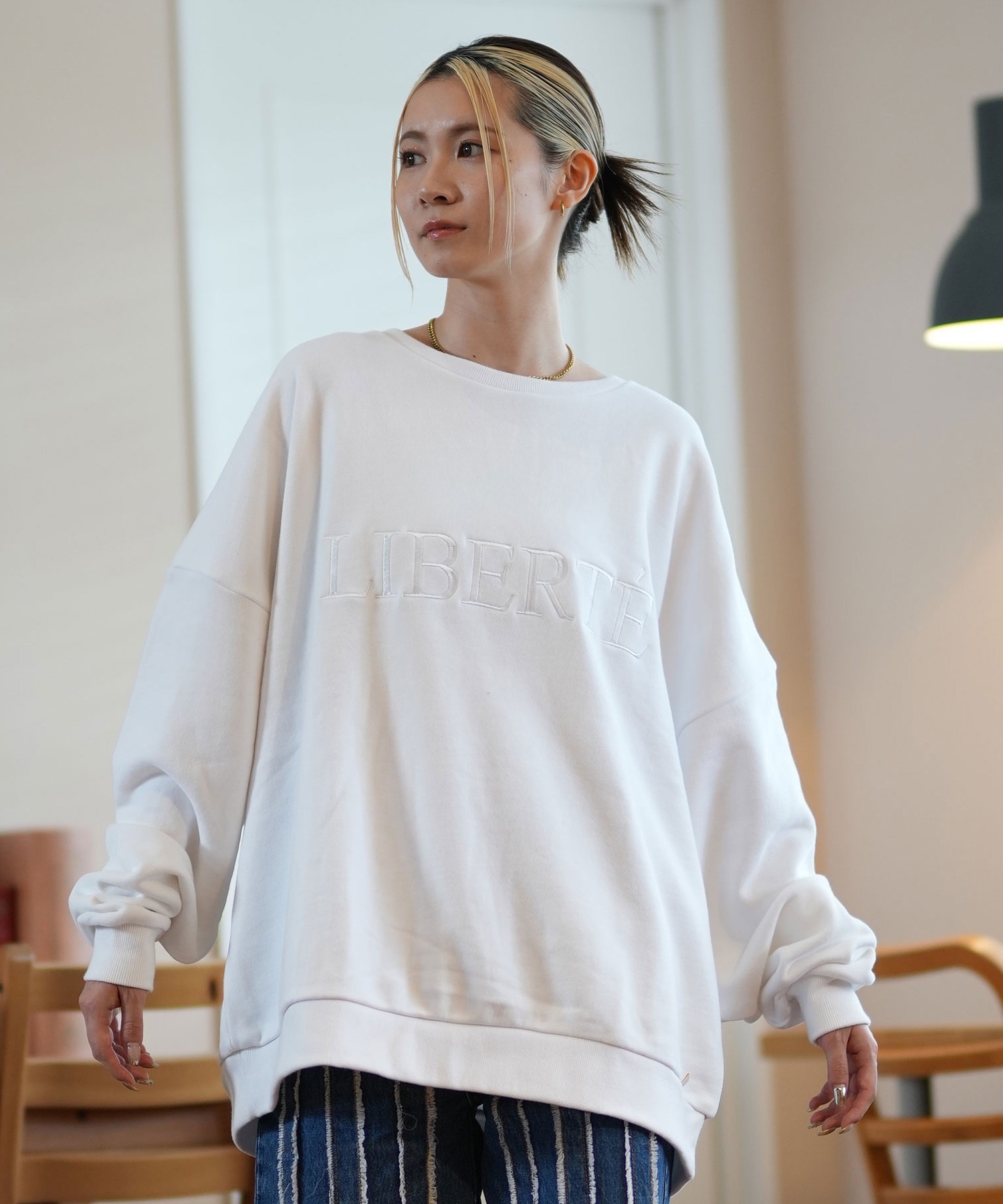 RIKKA FEMME リッカファム トレーナー レディース スウェット クルー