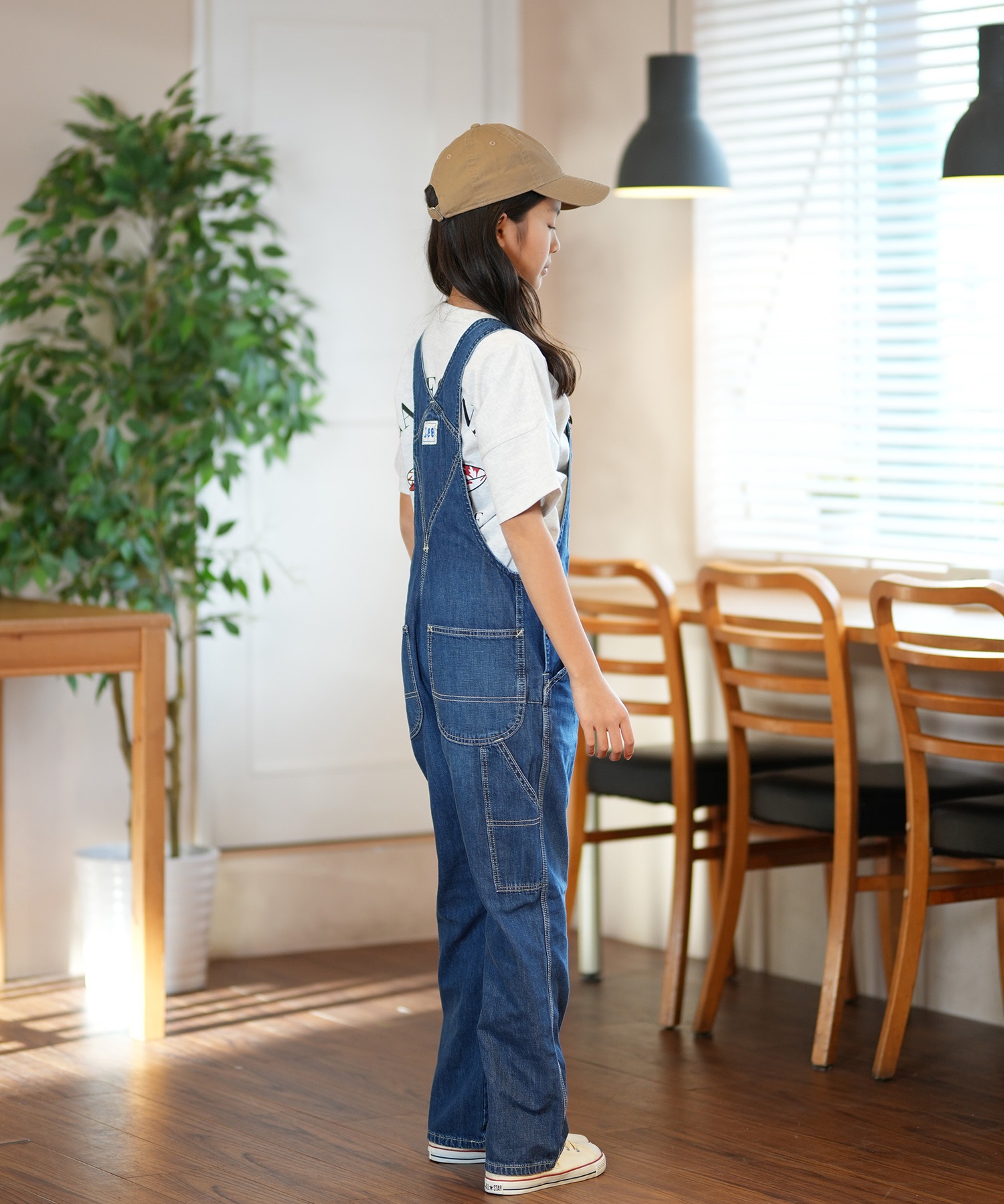 Lee リー キッズ デニム オーバーオール サロペット ロングパンツ