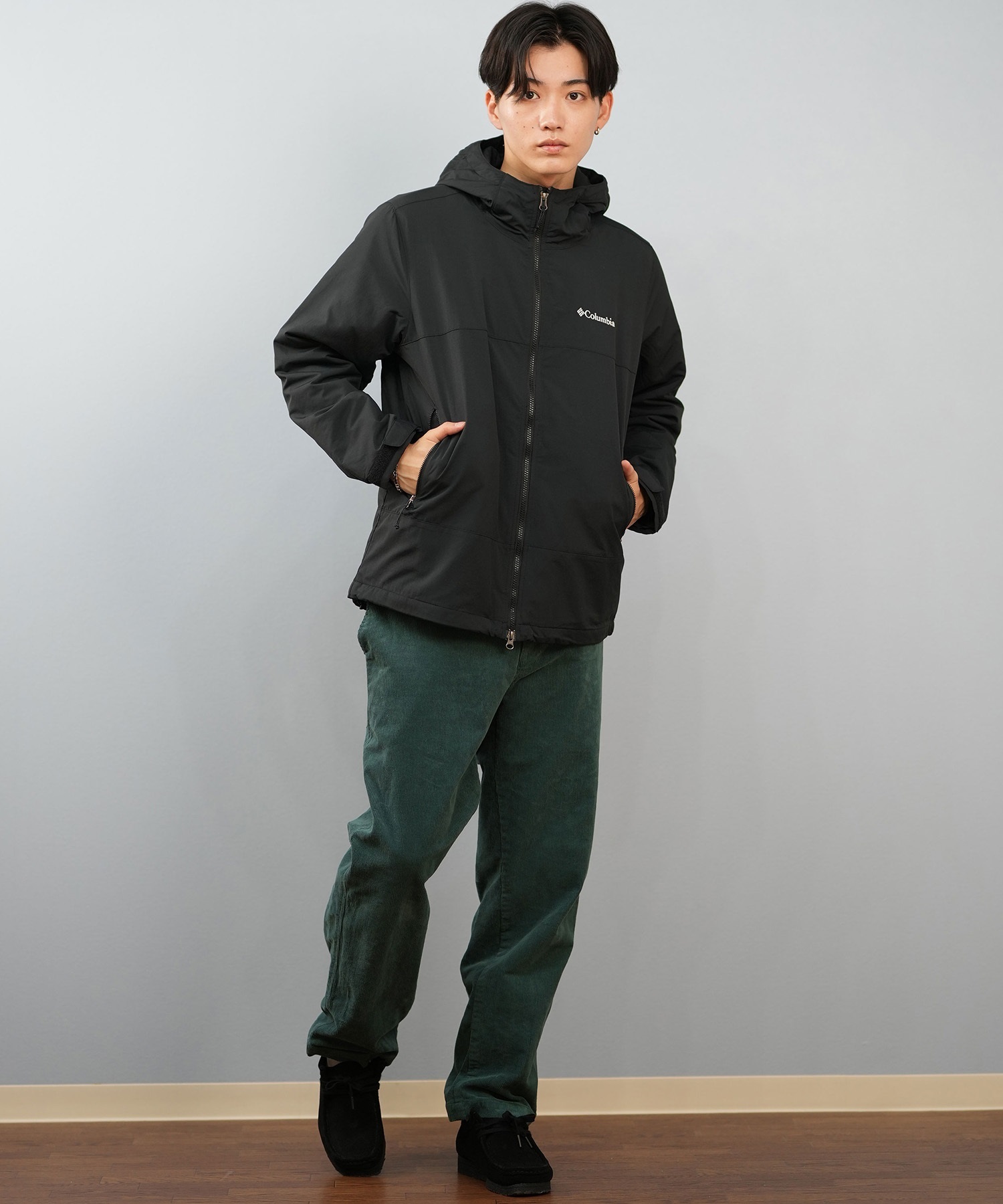 Columbia コロンビア マウンテンパーカー メンズ 中綿 撥水 ジップ