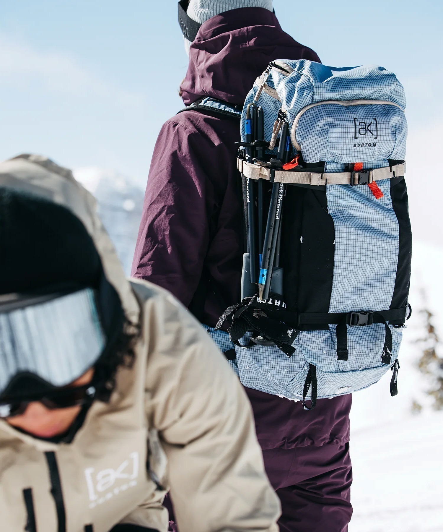 ak BURTON バックカントリー用ザック ak BURTON バックカントリー用