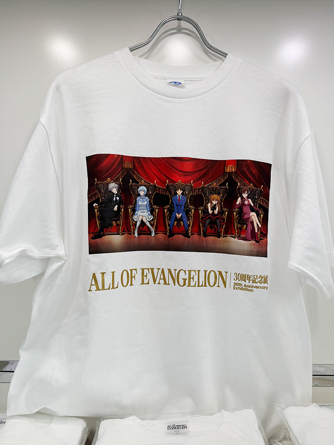 30周年記念展 ALL OF EVANGELION アクリルブロック アスカ 30周年記念