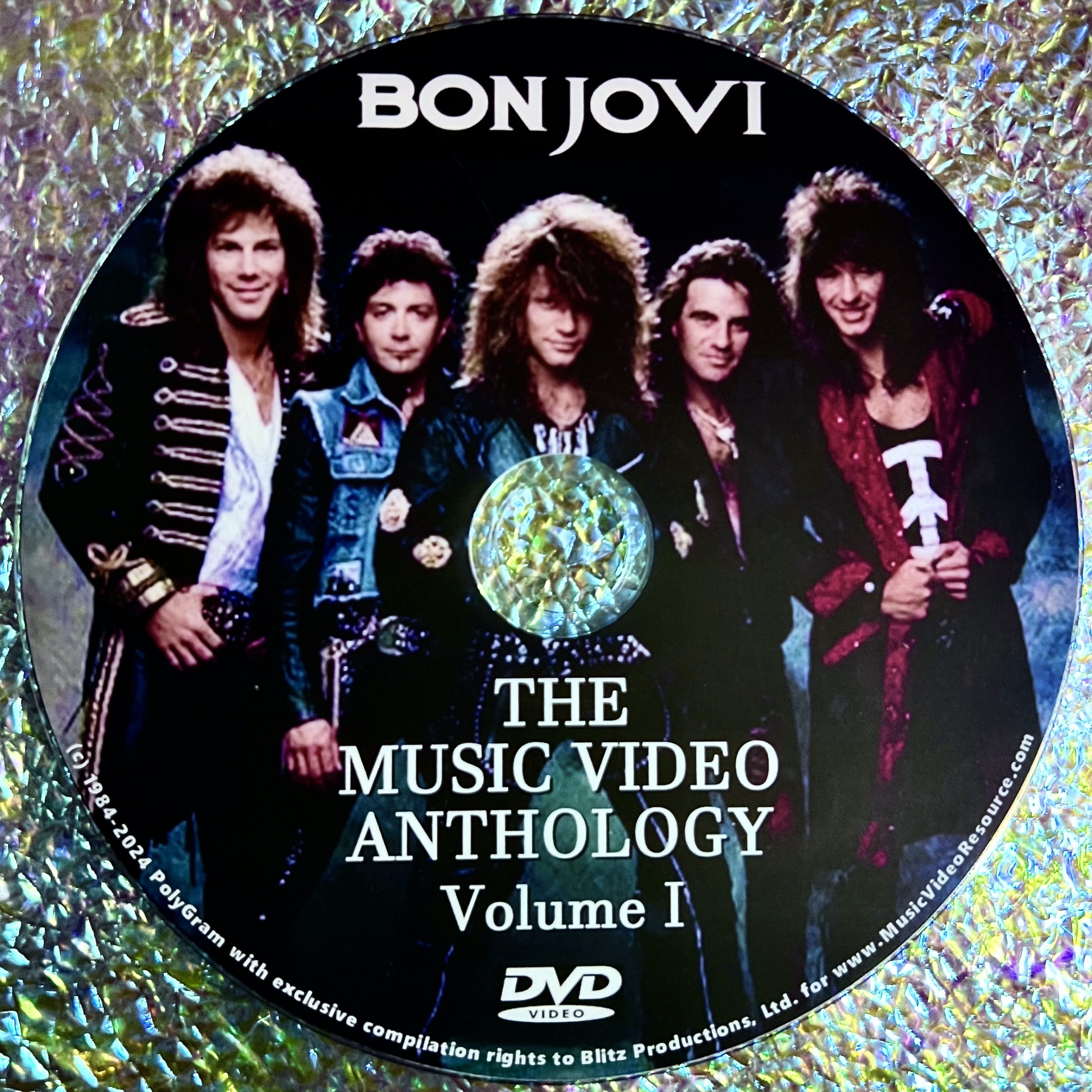 BON JOVI The Music Video Anthology 1984-2009 4 DVD Set (Jon Bon