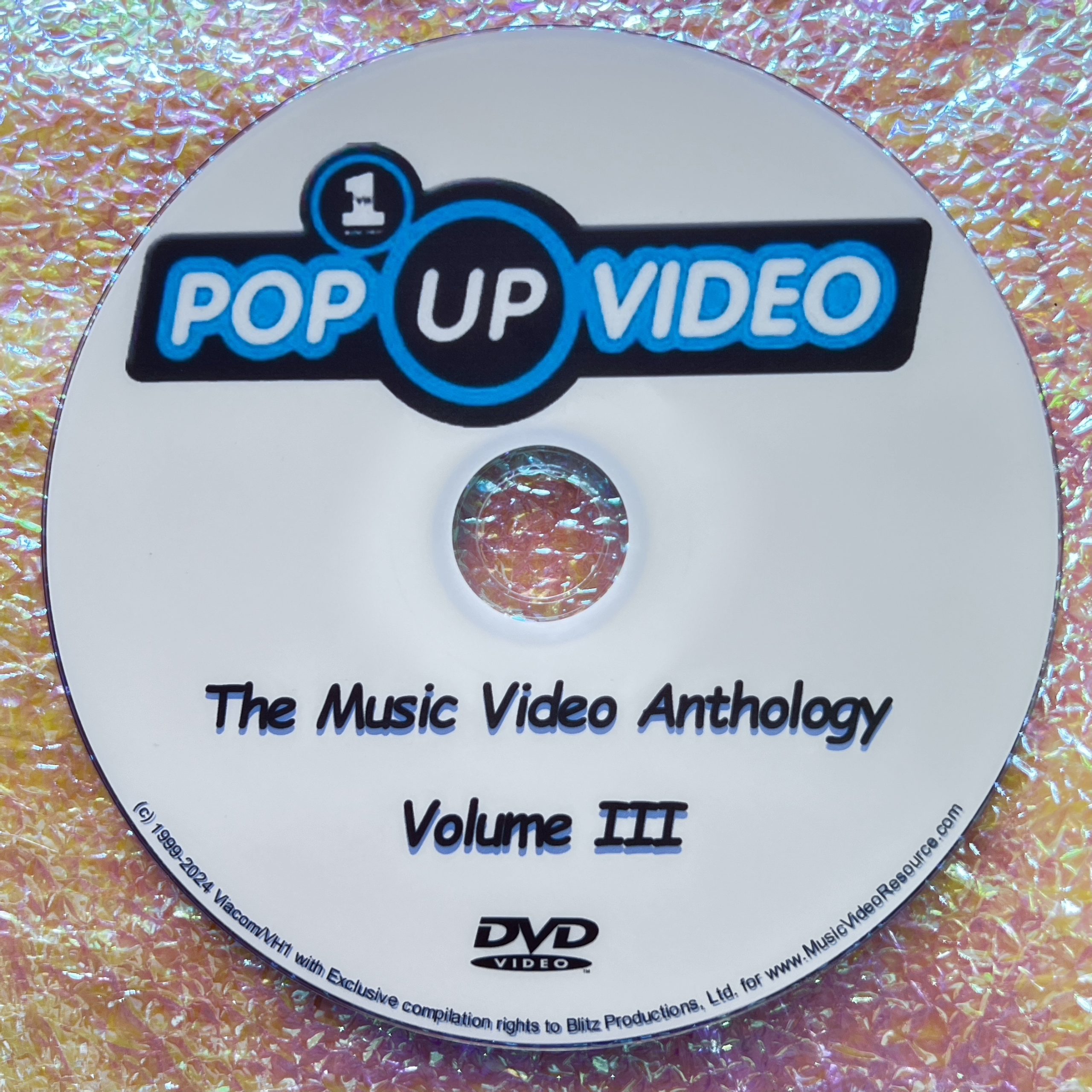 VH1's POP UP VIDEO 3 DVD Set Music Video Anthology 6 HOURS LONG