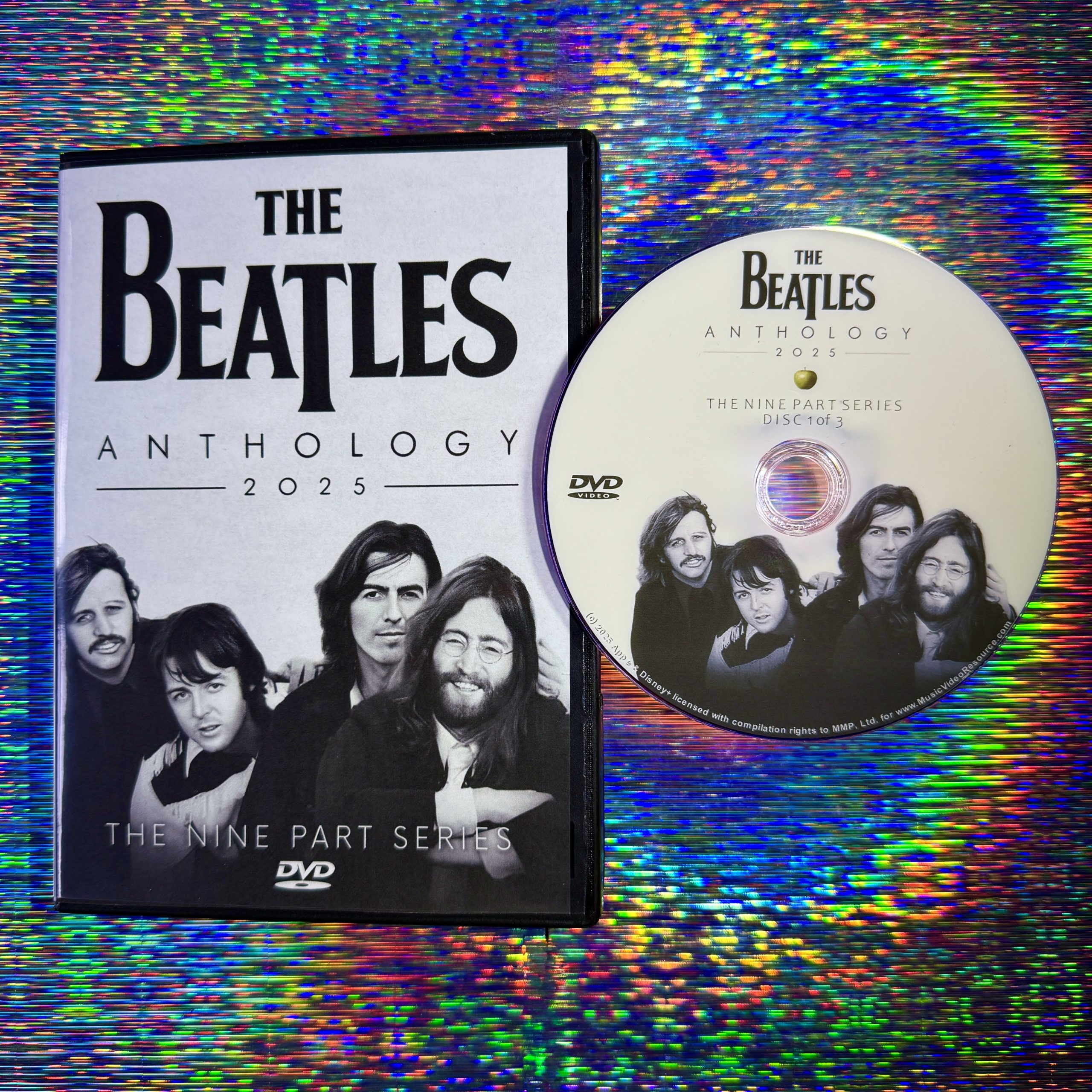 THE BEATLES ANTHOLOGY 2025 REMASTERED 3 DVD Set includes NEW