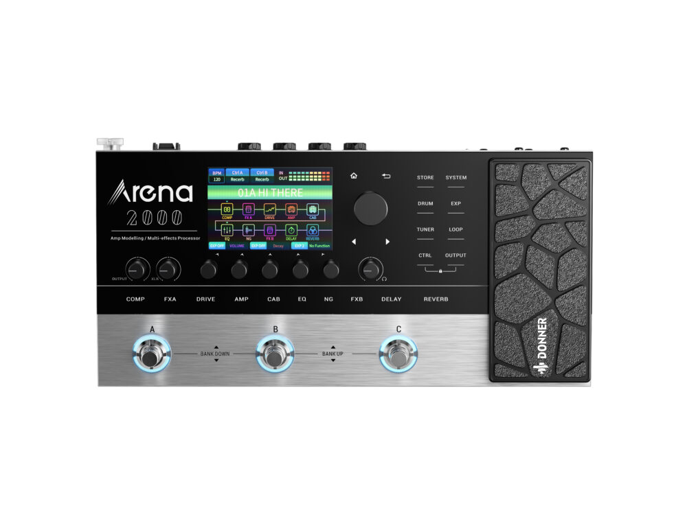 Product Profile: Donner Arena 2000 Guitar Multi-Effects Processor