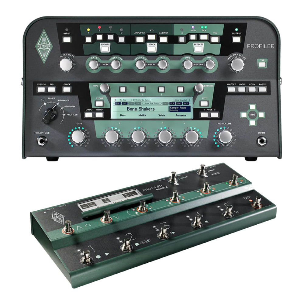 Kemper Profiler Head Black & Remote Set｜ミュージックランドKEY