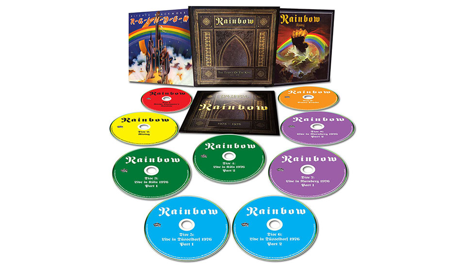 レインボー初期の音源をまとめた9枚組ボックス『The Temple Of The