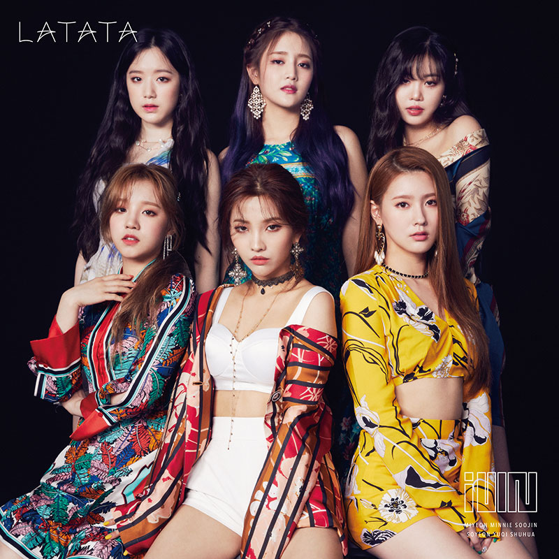 G)I-DLE、メジャーデビューミニアルバム「LATATA」収録曲＆ジャケ写