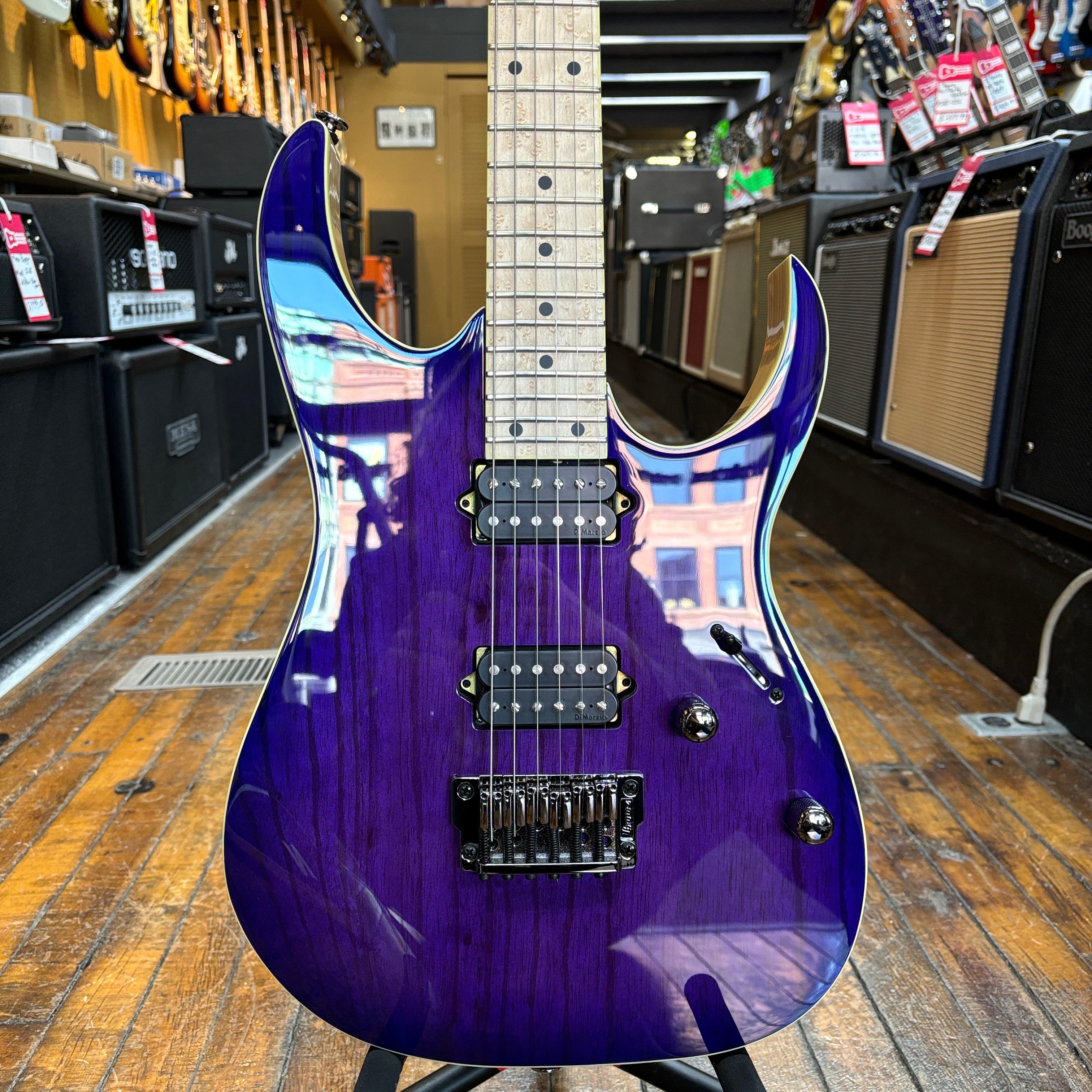 Ibanez Japan Prestige RG652AHMFX Electric Guitar Royal Plum Burst