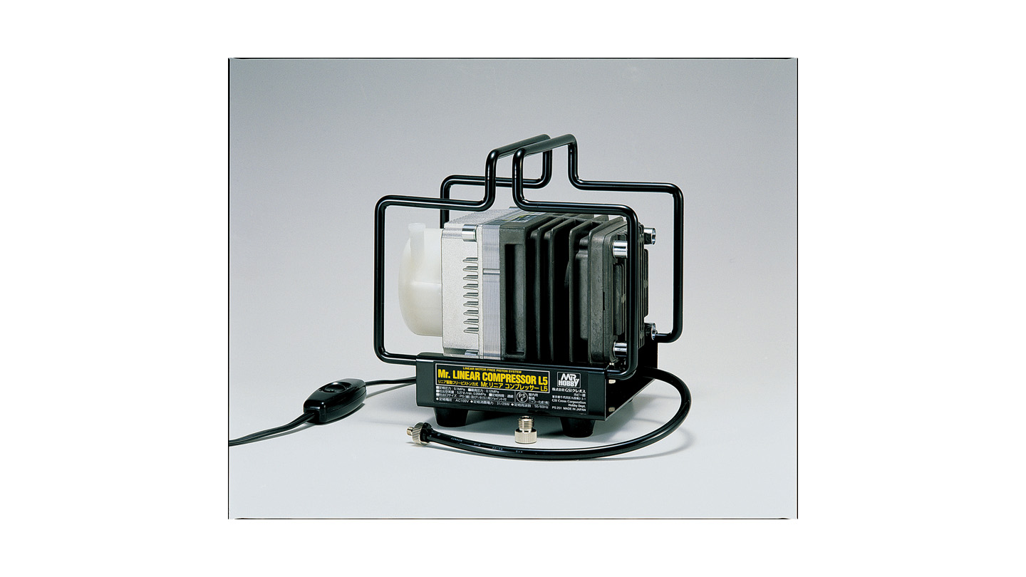 クレオス リニアコンプレッサー L5 コンパクトなコンプレッサー「Mr