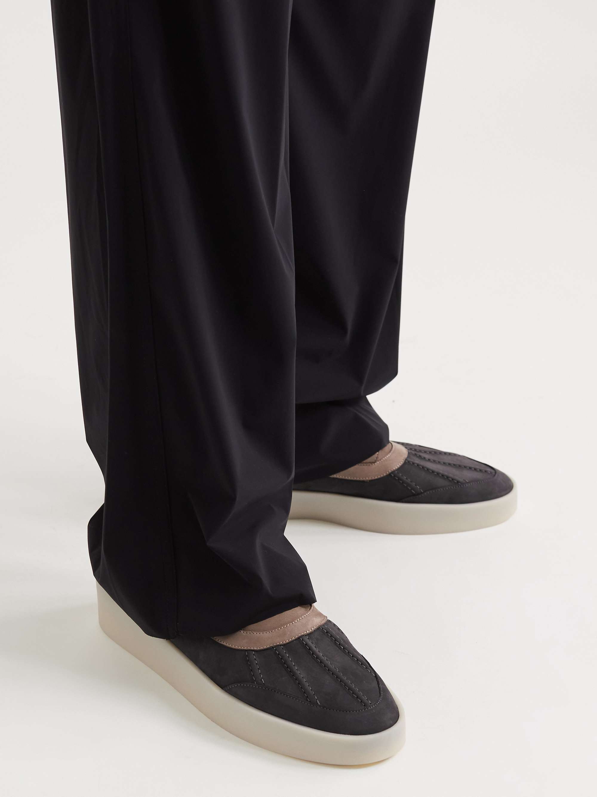 FEAR OF GOD Panelled Nubuck Duck Boots for Men | MR PORTER