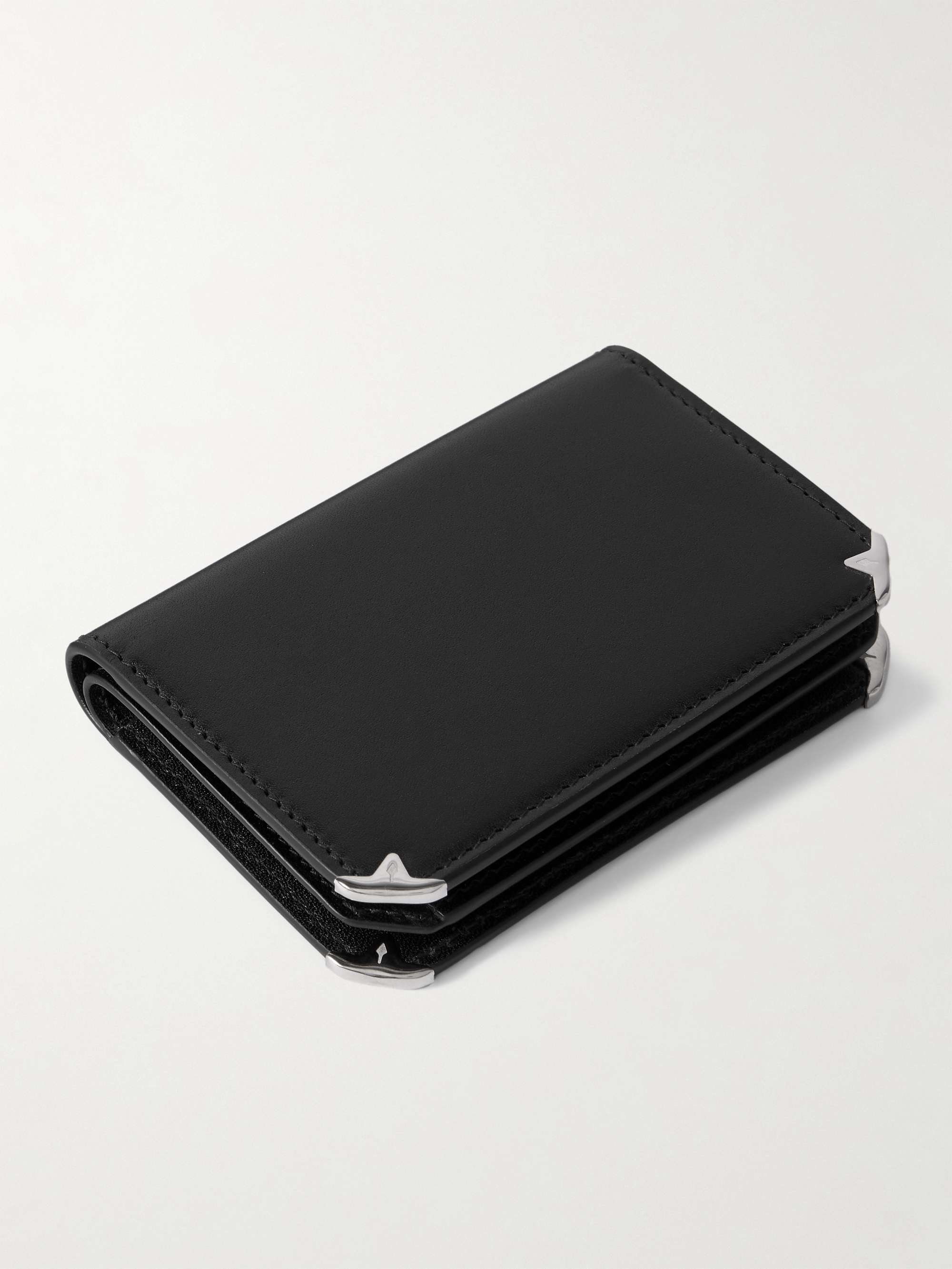 JACQUES MARIE MAGE Elston Leather Trifold Wallet for Men | MR PORTER