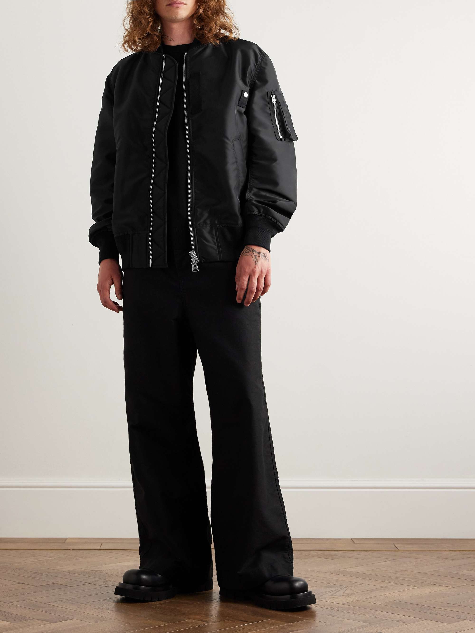 sacai Nylon Twill Mix Blouson