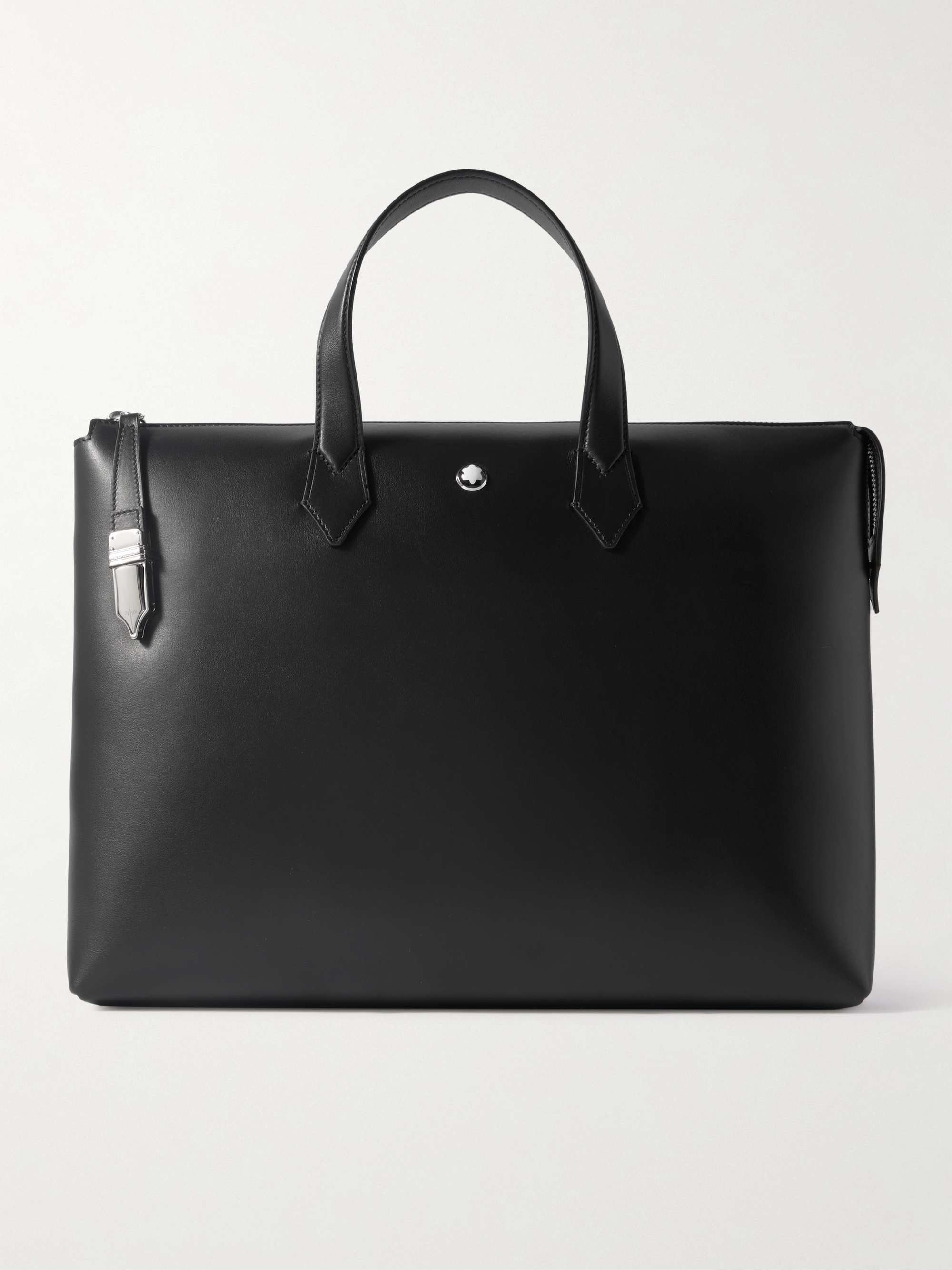 MONTBLANC 146 Textured-Leather Tote Bag for Men | MR PORTER
