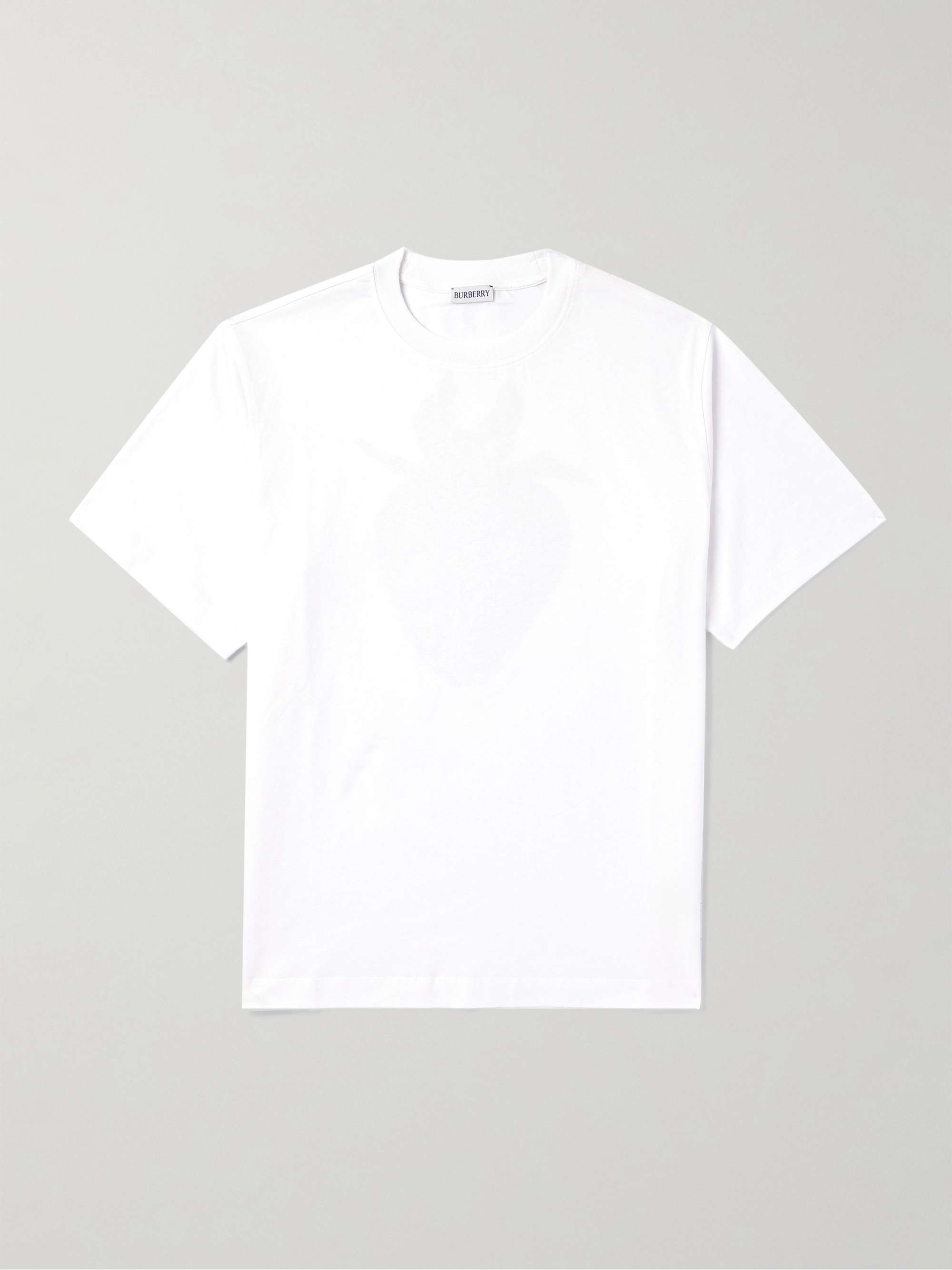 BURBERRY Logo-Print Cotton-Jersey T-Shirt for Men | MR PORTER