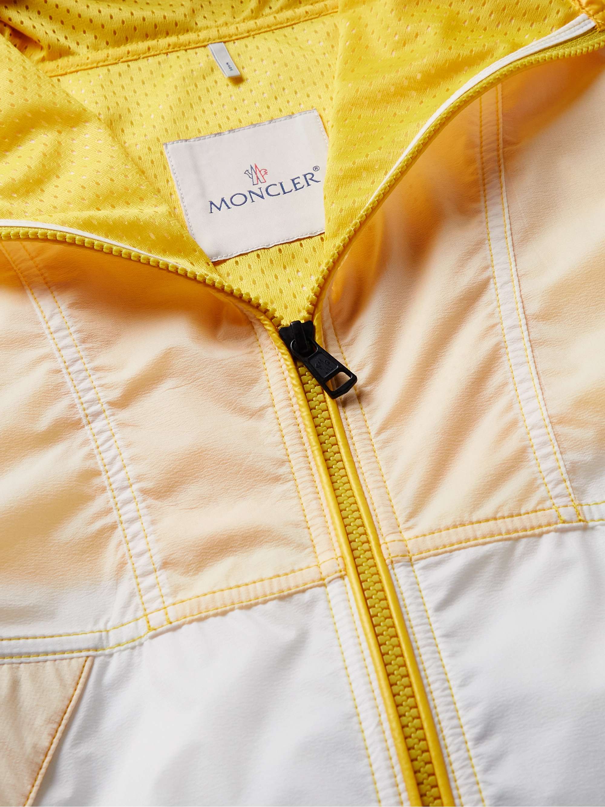 MONCLER Doi Logo-Appliquéd Webbing-Trimmed Nylon Hooded Jacket for