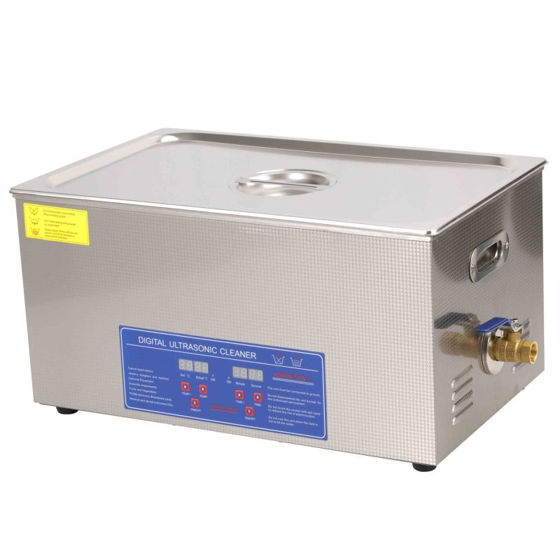 デジタル式 22L/40kHz 超音波洗浄機】 タイマー/ヒーター/中型洗浄器