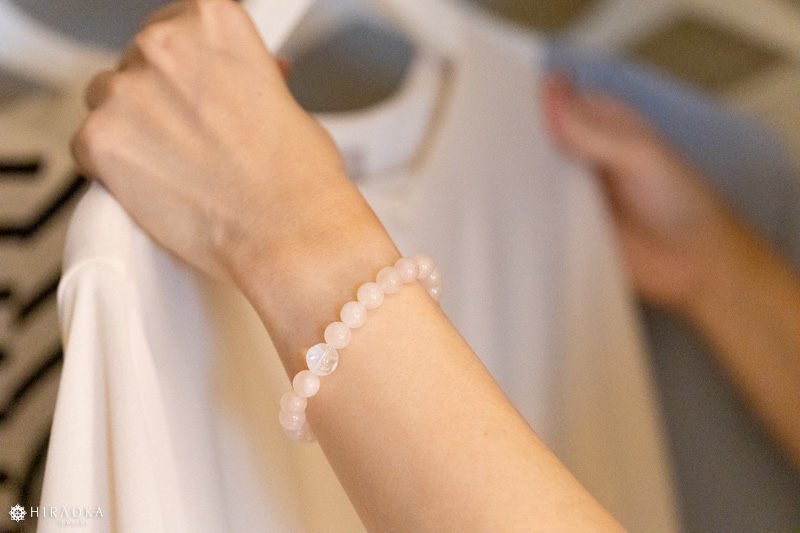 龍鳳凰（りゅうほうおう）パワーストーンブレスレット（ローズクォーツ