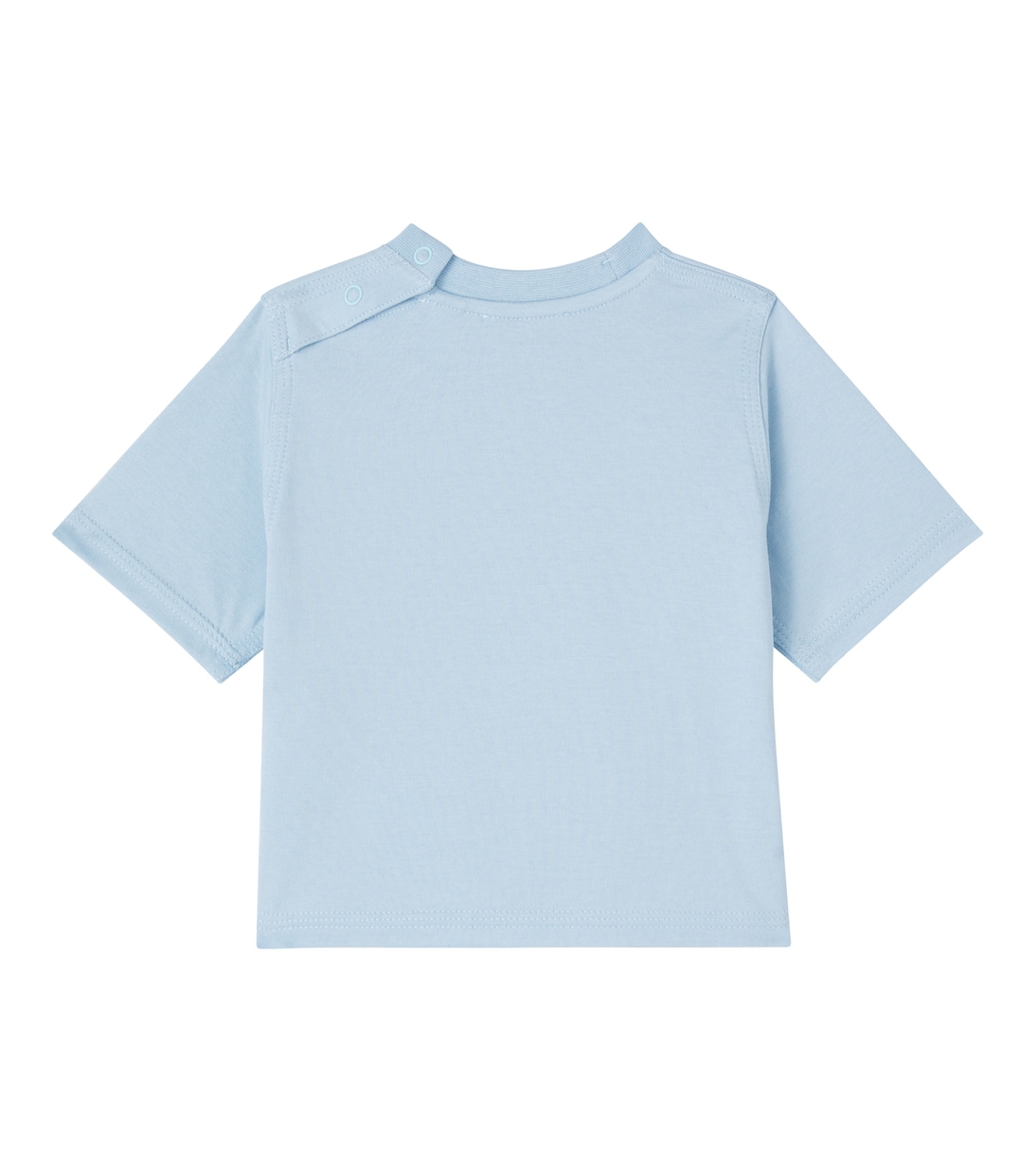 Baby Thomas Bear cotton jersey T-shirt in blue - Burberry Kids