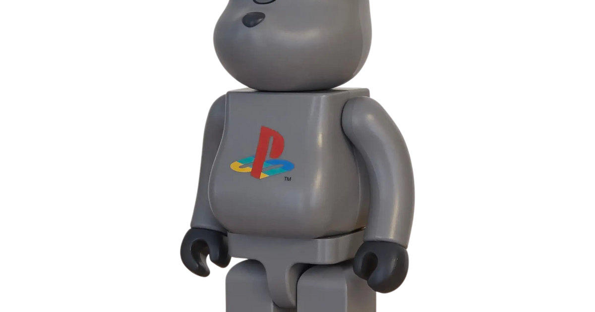 BE@RBRICK The First Playstation 400% | MyBearBrick.de