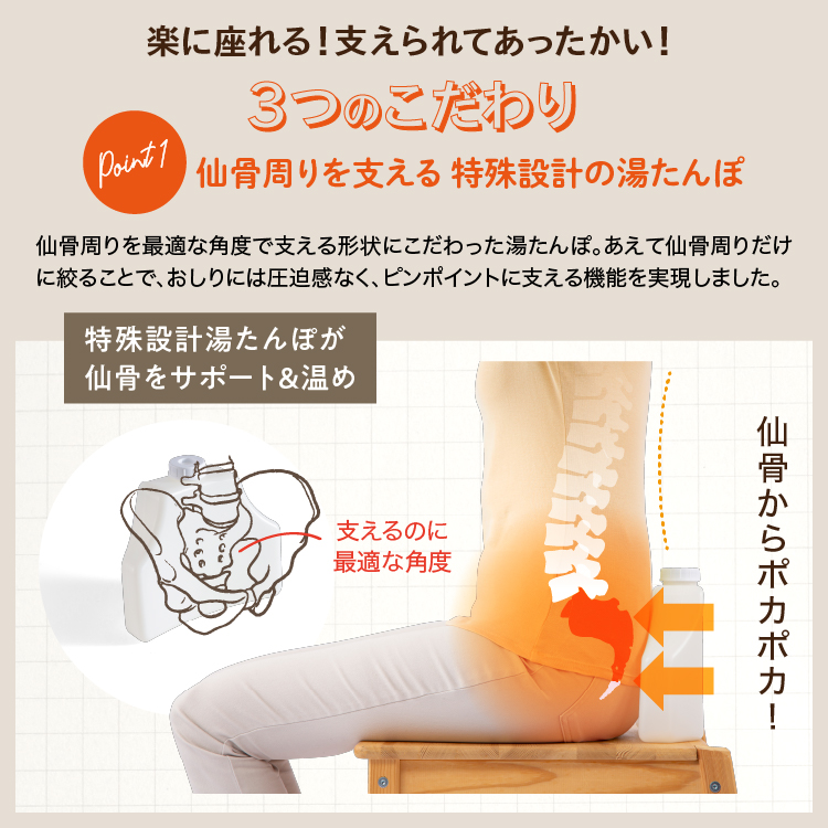 あったか腰サポ湯たんぽ | 商品のご紹介 | 株式会社ドリーム