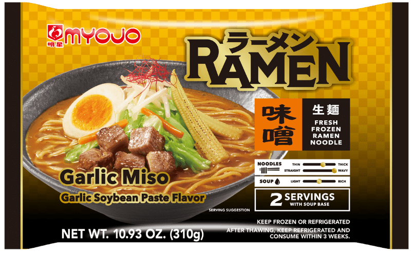 Premium Garlic Miso Ramen - Myojo USA