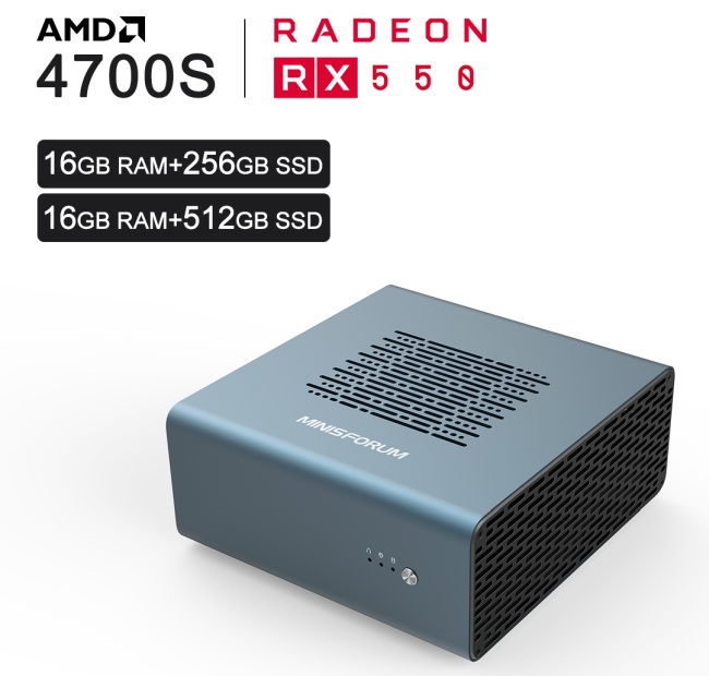 MINISFORUM unveils the AMD 4700S-powered CR50 mini PC