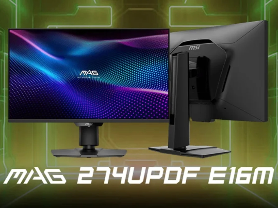MSI MAG 274UPDF E16M: New 4K Mini LED gaming monitor revealed with