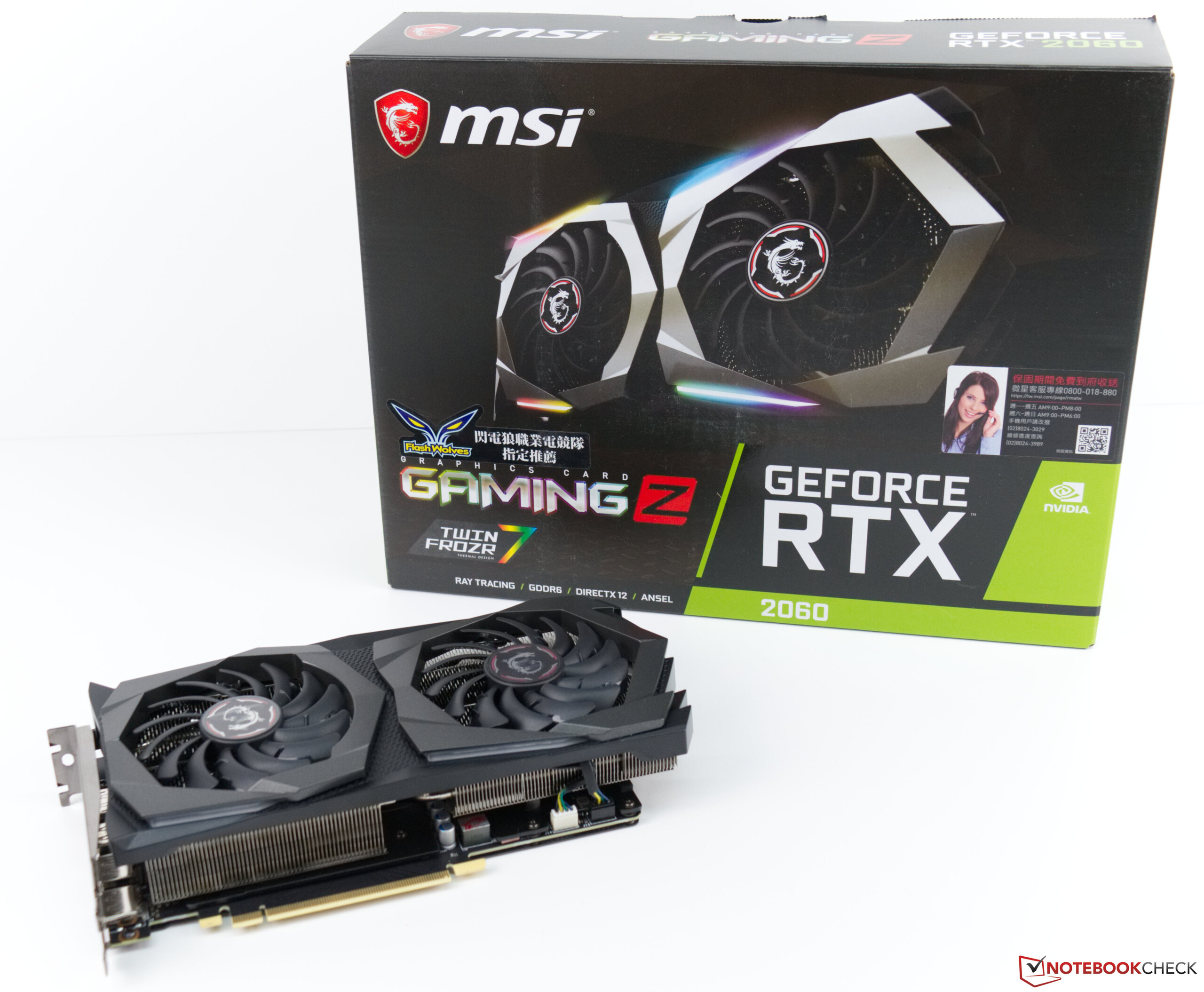 MSI RTX 2060 Gaming Z 6G Desktop Graphics Card Review