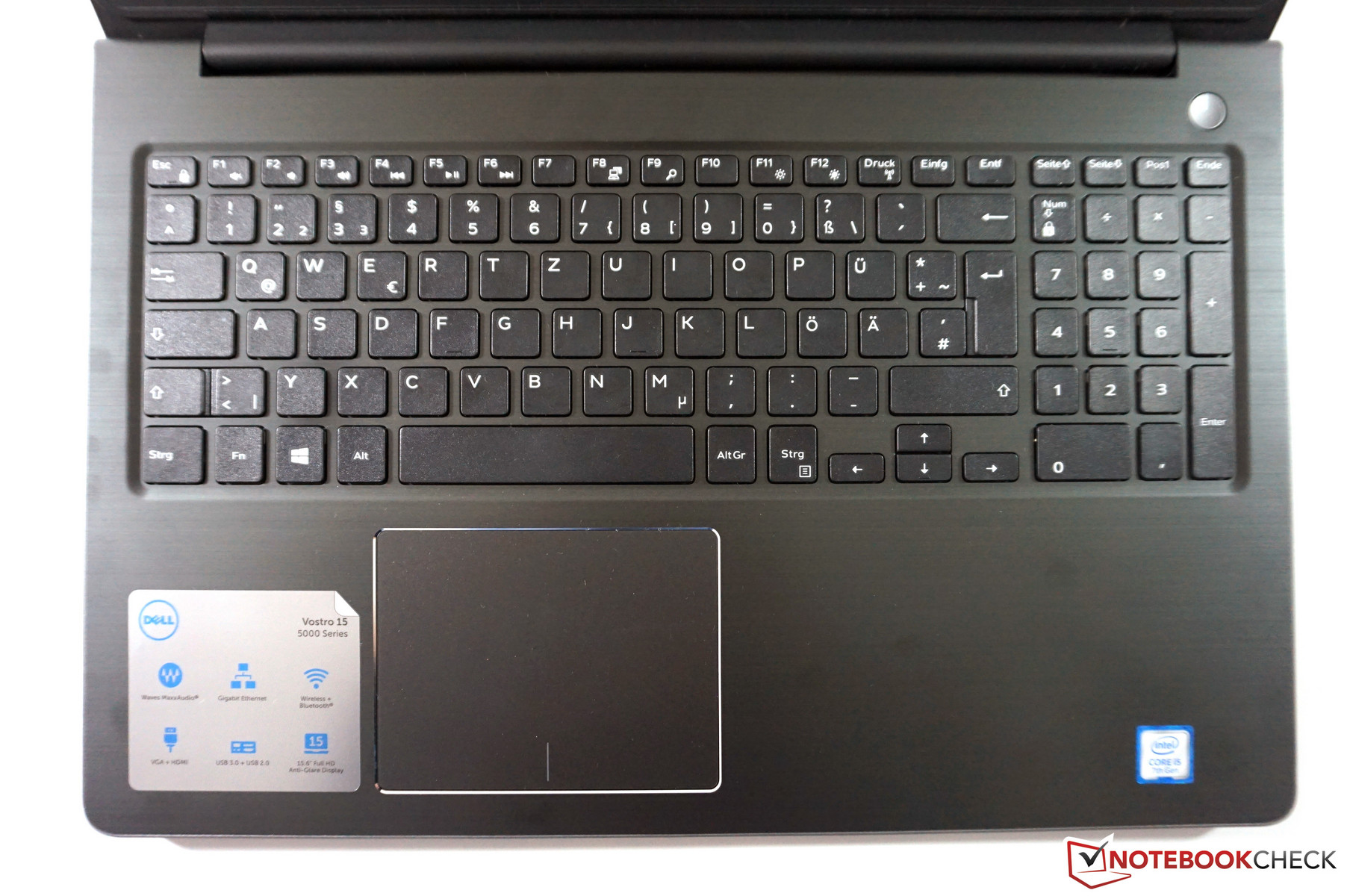 Dell Vostro 15 5568 (Core i5-7200U, Full-HD, 2017) Notebook Review