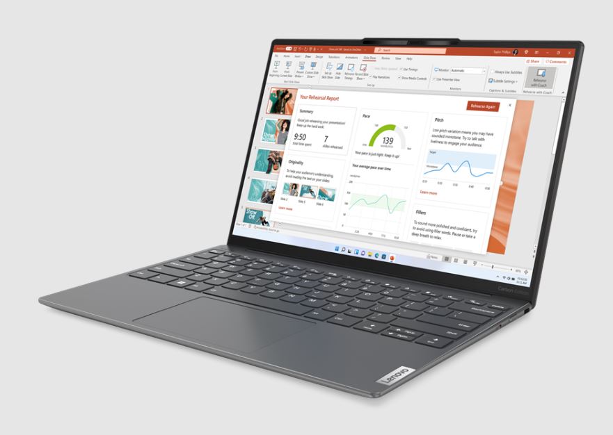 Lenovo Yoga Slim 7 Carbon 13IAP7-82U9005FGE - Notebookcheck.net