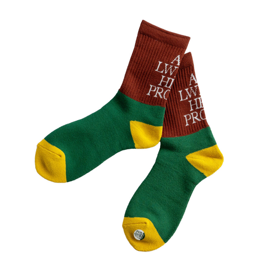 MY LOADS ARE LIGHT カモ色 靴下 - NOTEWORKS オンラインショップ