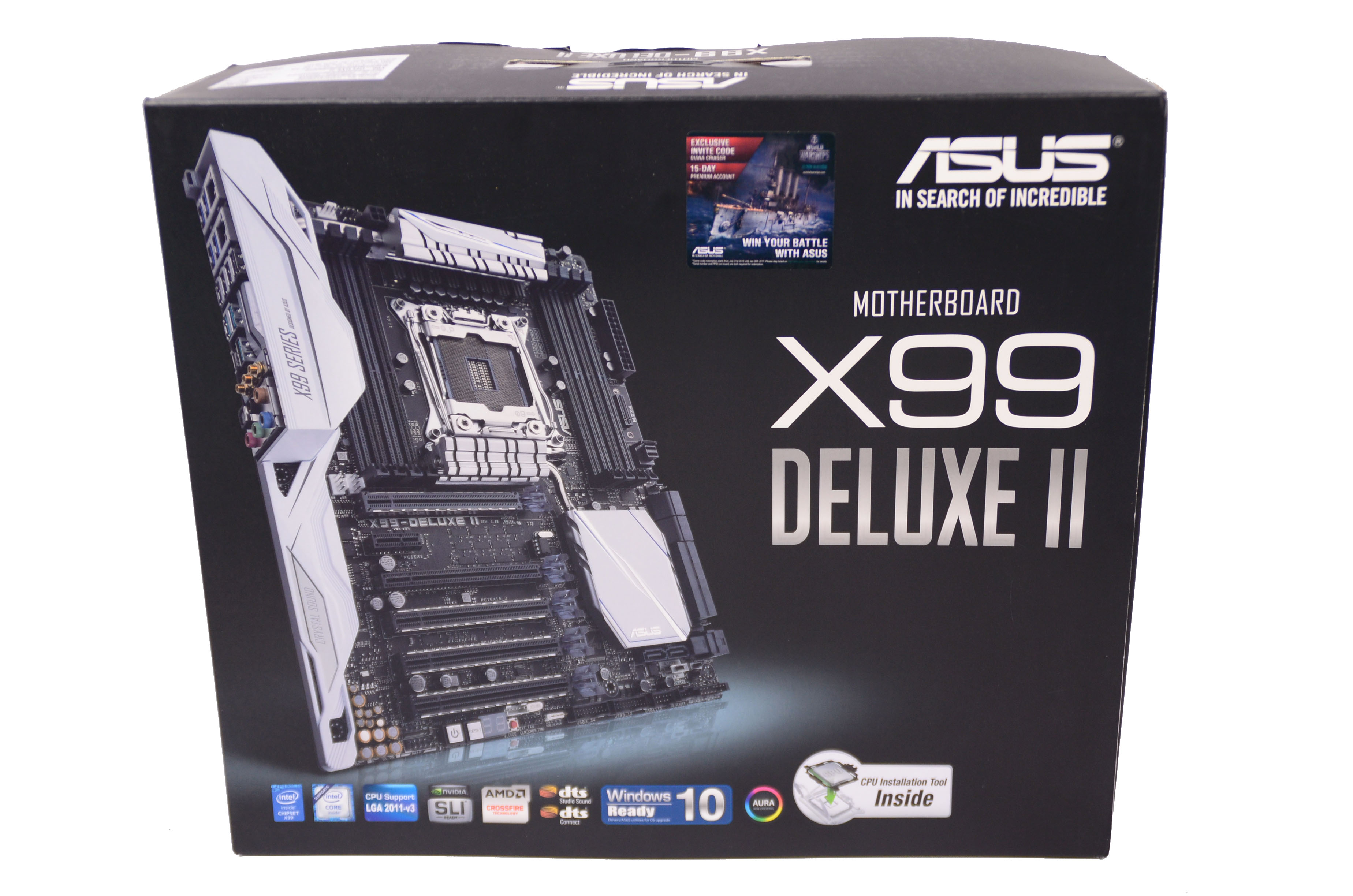 Placa base ASUS X99-Deluxe II con Intel Core i7-6950X