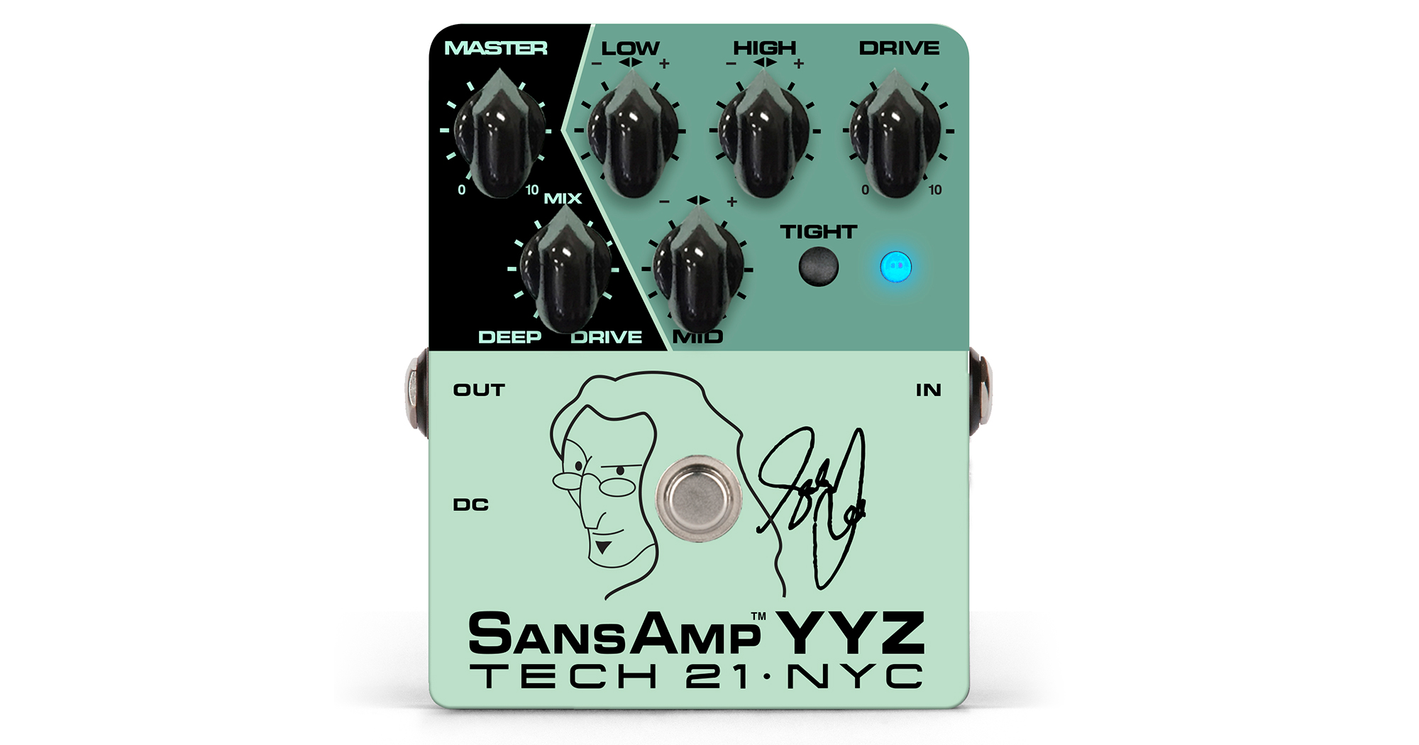 Tech 21 Unveils the Geddy Lee Signature SansAmp YYZ Pedal – No Treble
