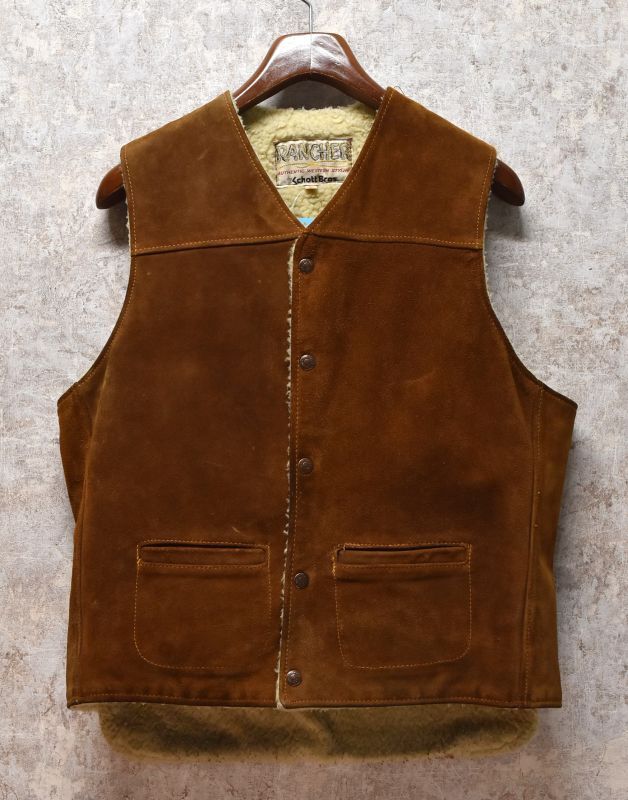 USA製【ビンテージ】【Schott Bros】【ショット】【RANCHER】【茶