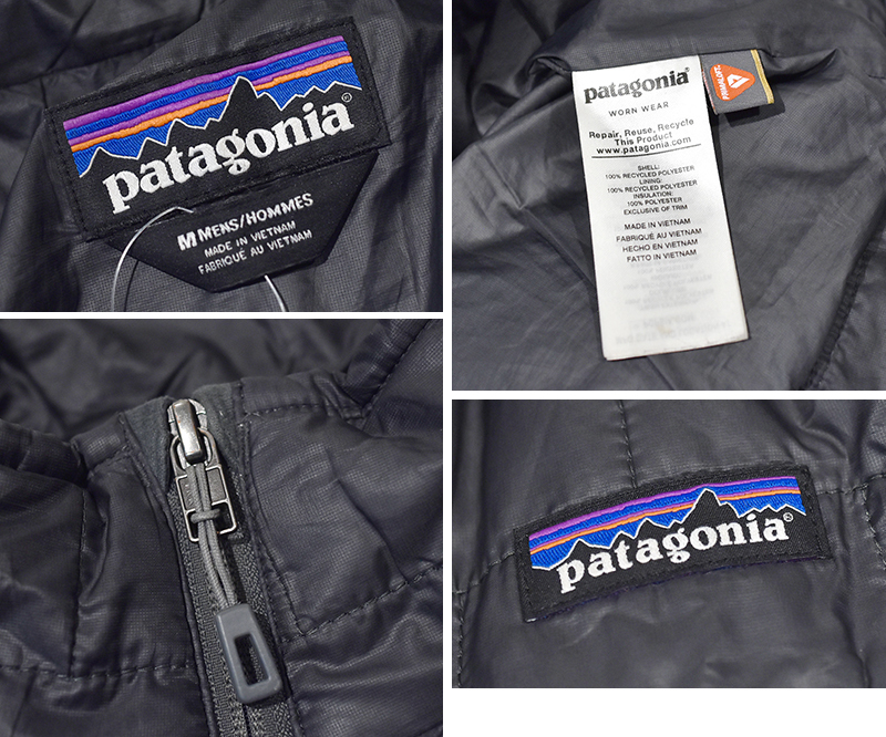 パタゴニア】patagonia【プリマロフト】黒【ナノパフジャケット