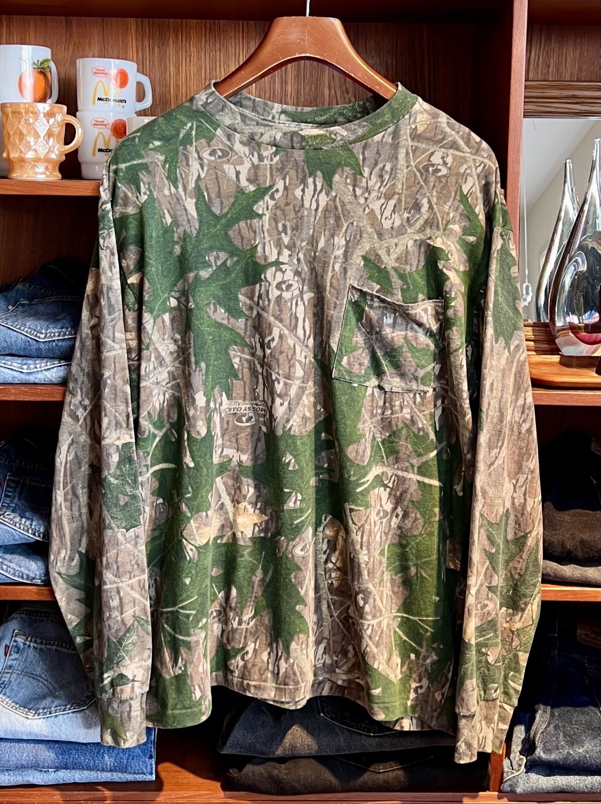 希少 90s ヴィンテージ古着 MOSSY OAK リアルツリー オーバーオール