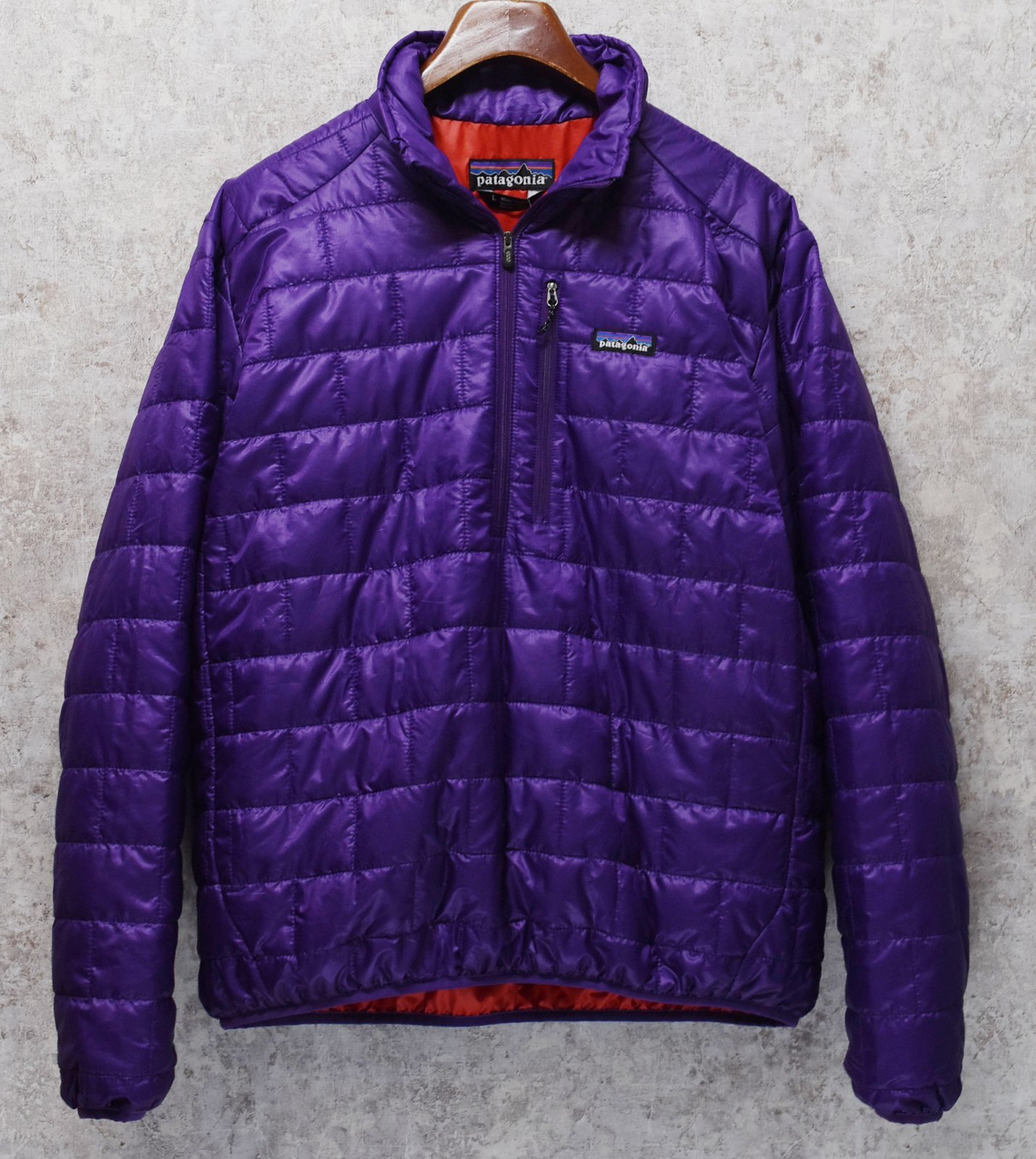 パタゴニア】patagonia【プリマロフト】紫【ナノパフプルオーバー