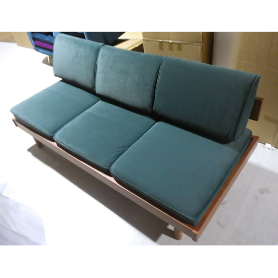 アウトレット】ソファYU9279 3人掛け【送料・開梱設置無料】グリーン