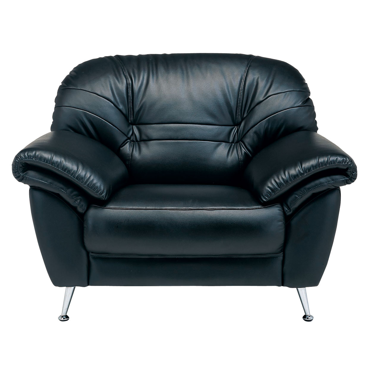 ソファバルセロナ 1人掛け【送料・開梱設置無料】 ブラック 通販