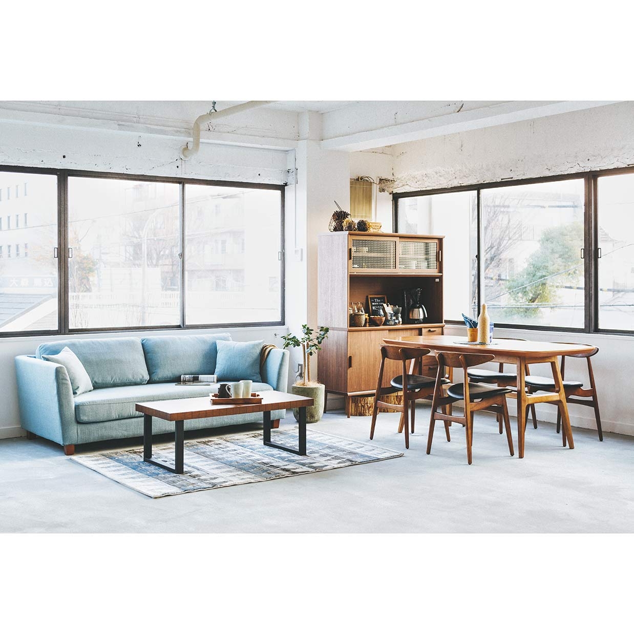 チェアRY54【送料無料】 ウォールナット/ブラック 通販|インテリア