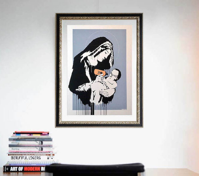 Banksy（バンクシー）Toxic Mary – WCP Reproductionを販売！ ー