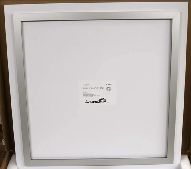 INVADERの作品「Rubik Shot Red Marilyn」を販売しています。 ー