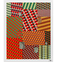 野菜果物値下げ【バンクシー】Blur “Think Tank” ポスター 野菜果物