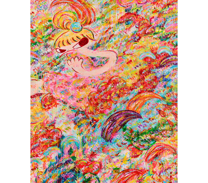 ロッカクアヤコの「魔法の手 ポスター」アート＆ポスターを販売 ー