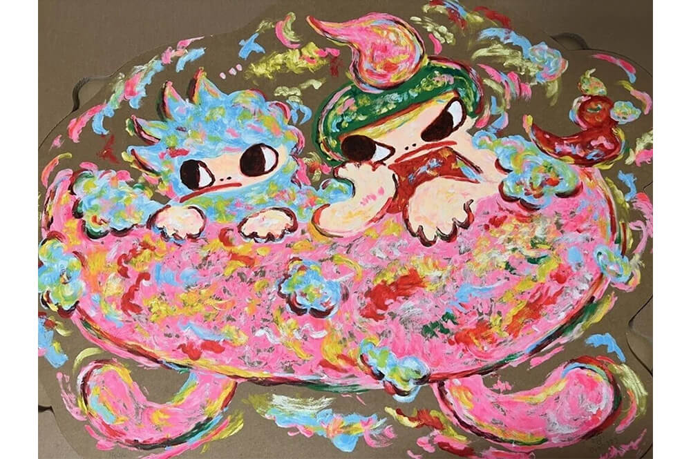 ロッカクアヤコの原画級の作品 / アート＆ポスターを販売 ー NOISEKING