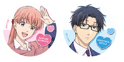 ヲタクに恋は難しい » ヲタクに恋は難しい アニメ版・缶バッジセット